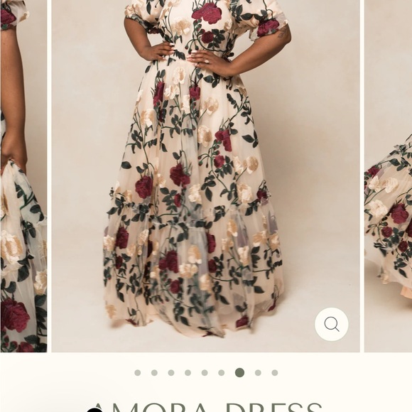 Floral Maxi Dress - Picture 5 of 12